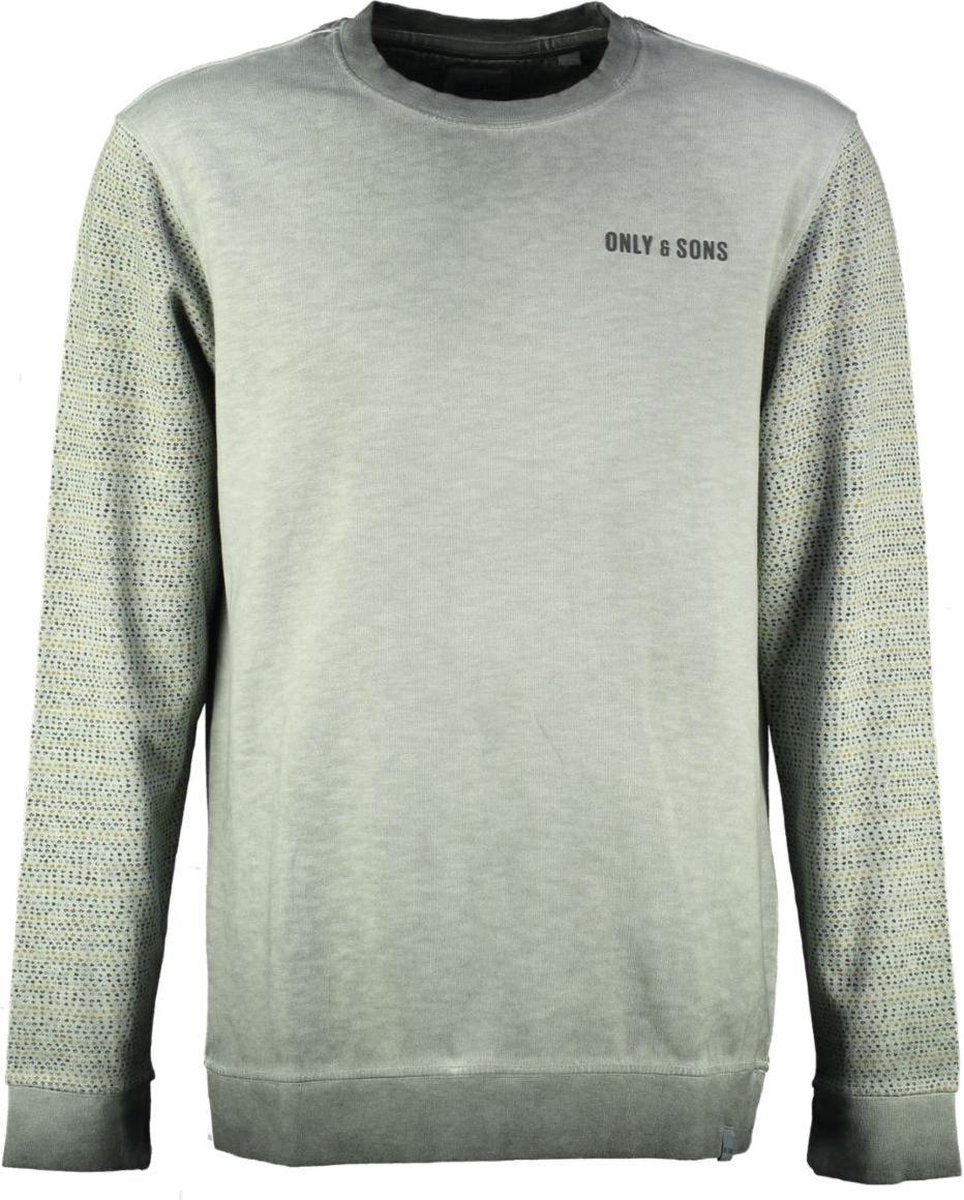Only & sons grijze sweater - valt ruim - Maat L