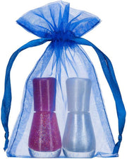 Shingyo 200 stuks organza zakje 10x15cm - Product Kleur: Koningsblauw