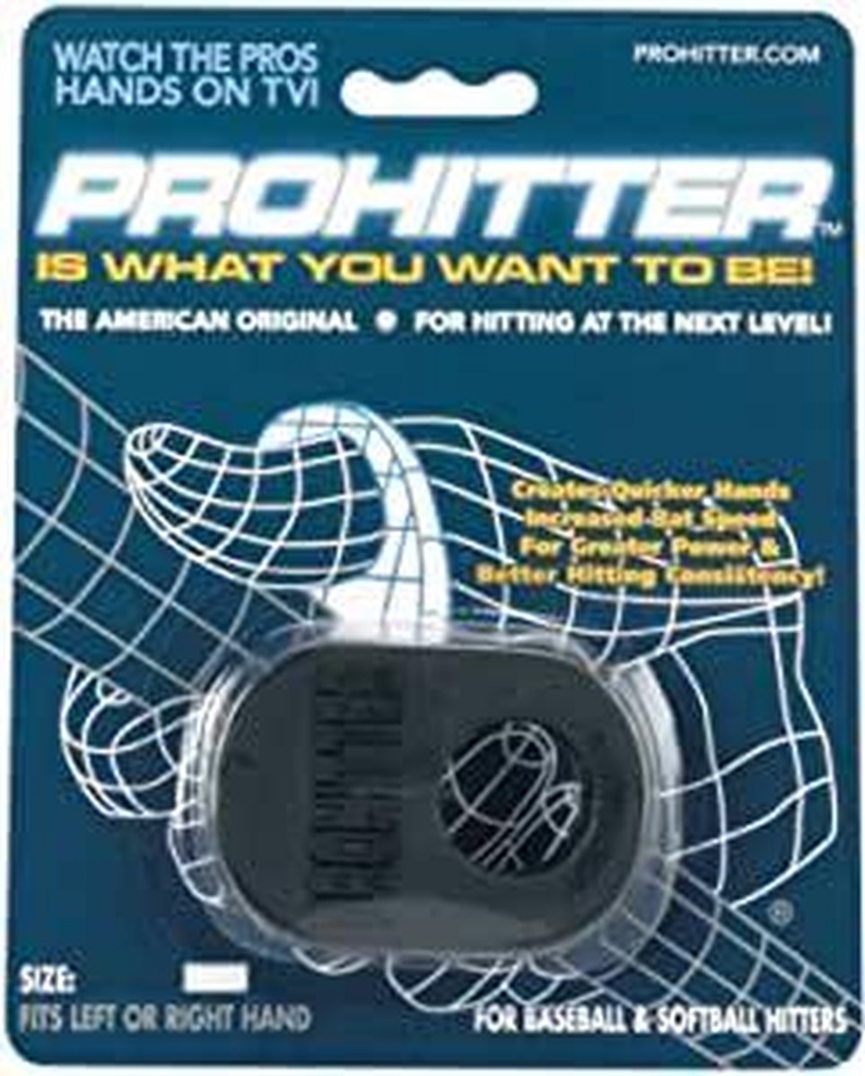 Prohitter - Honkbal - MLB - Softbal - Hulpmiddel Voor Slagman - Zwart - Mid Size