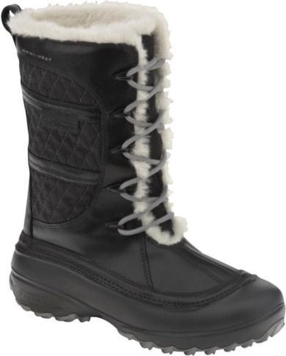 Columbia Dames Heather Canyon WP Snowboots Zwart Maat US8 - UK6
