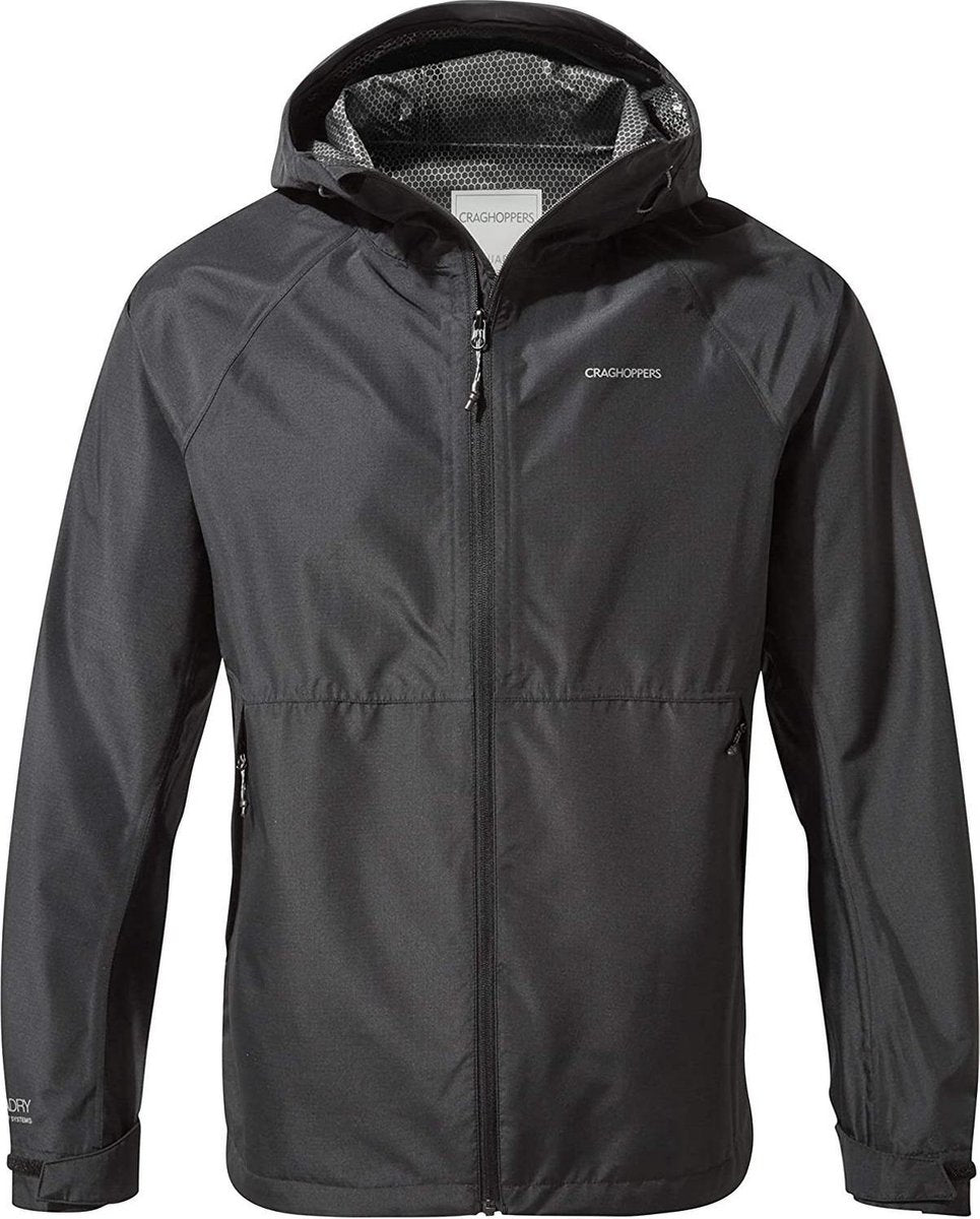 Craghoppers Waterdichte Jas Remus Heren Zwart Mt Xl