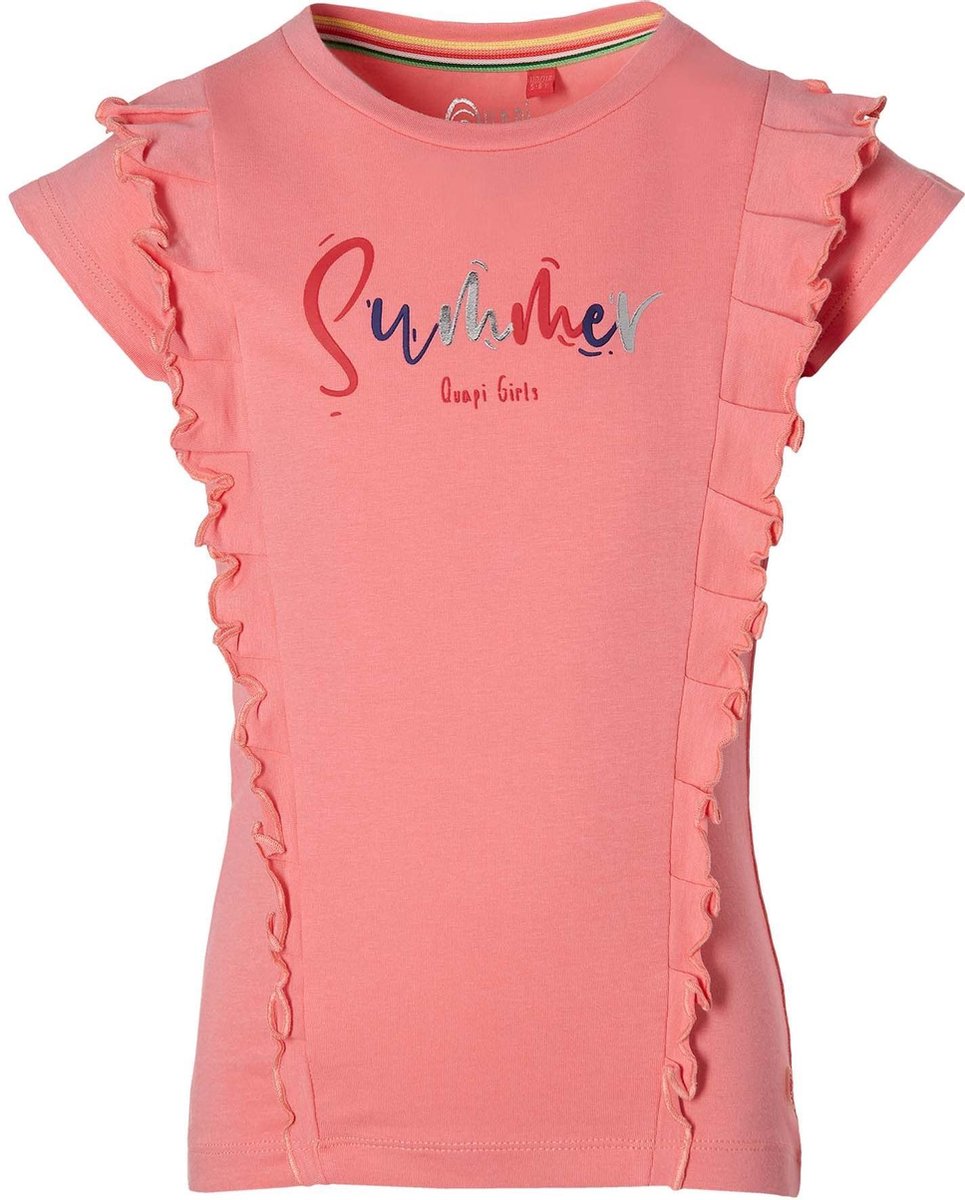 Quapi meisjes t-shirt Fayah Shell Pink