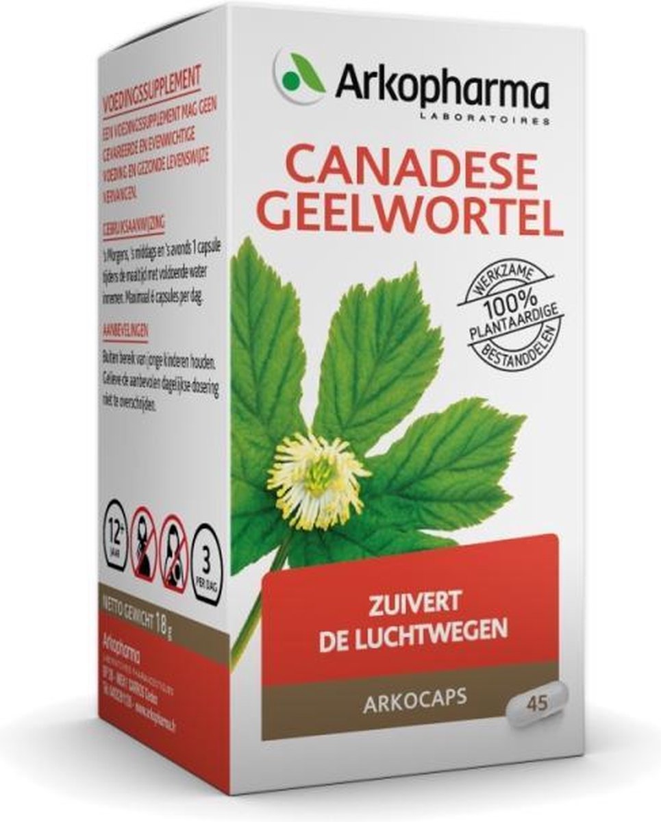 Arkocaps Canadese Geelwortel