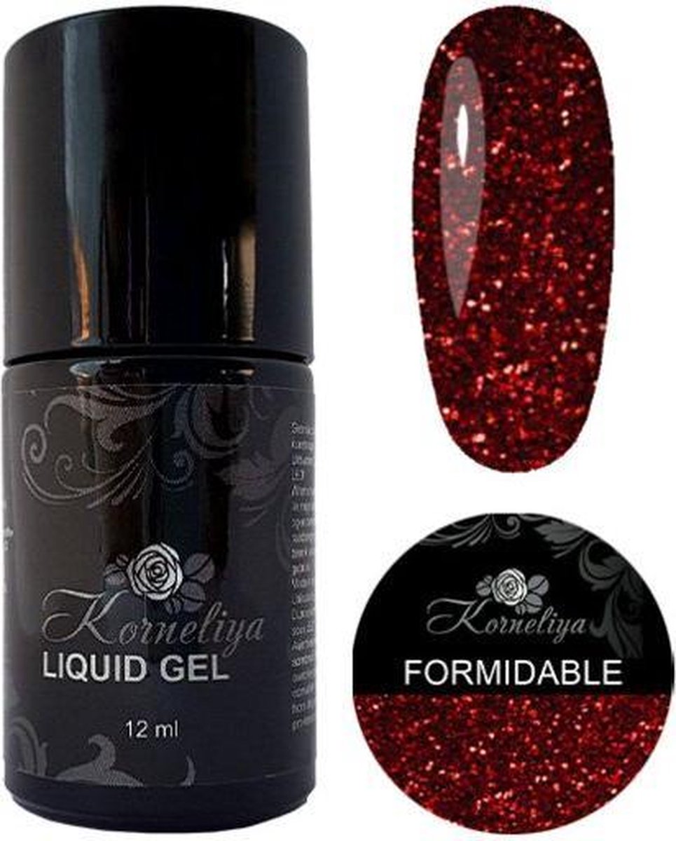 Gellak - Korneliya Liquid Gel Moulin Rouge FORMIDABLE 12ml