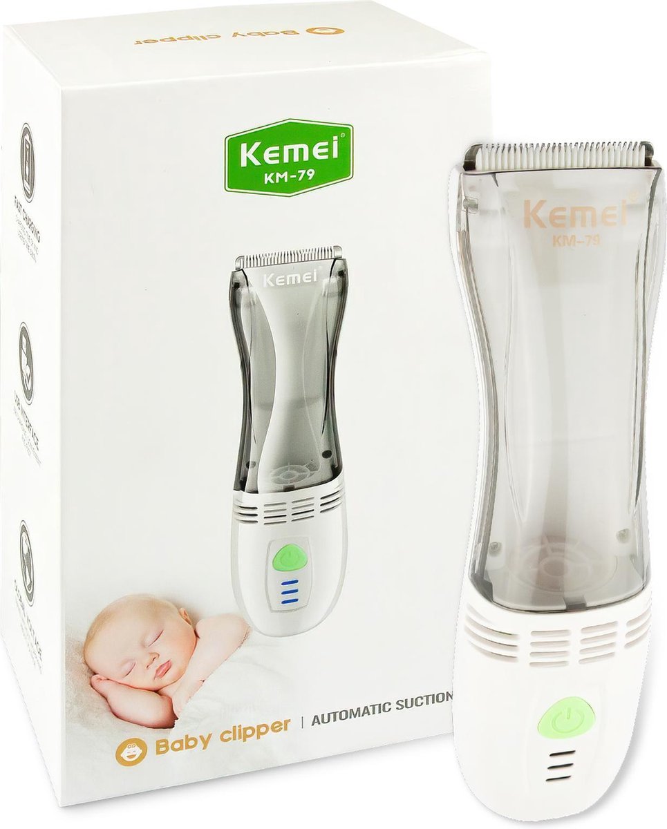 JUCAGO Baby Tondeuse – Babyhaar – Oplaadbare Haartrimmer Baby's - Kinder Tondeuse - Baby Haar Tondeuse – Baby Haaraccesoires – Baby Haar Knippen – Baby Haar Scheren – Babyhaartjes – Baby Scheren
