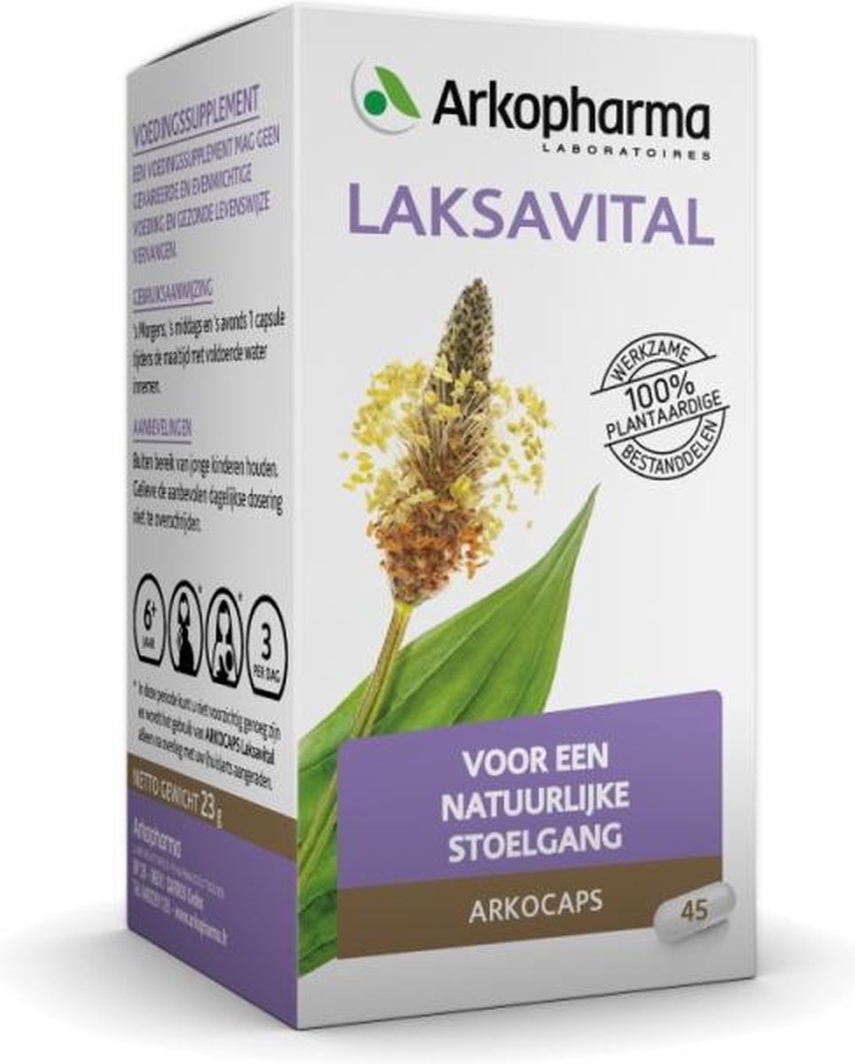 Arkocaps Laksavital - 45 Capsules