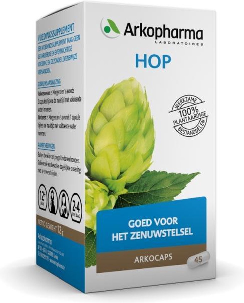 Arkopharma Hop Arkocaps 45 capsules - Voedingssupplement
