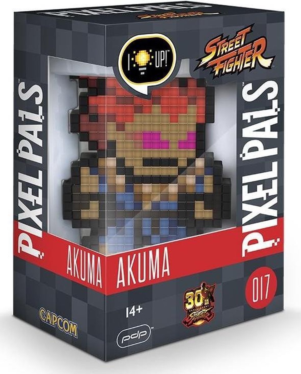 Pixel Pals - Lichtfiguur - Street Fighter - Akuma - #017