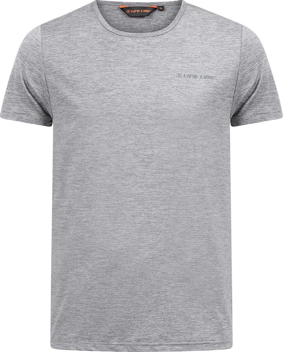 Nelson Heren T-shirt - Light Grey Melange