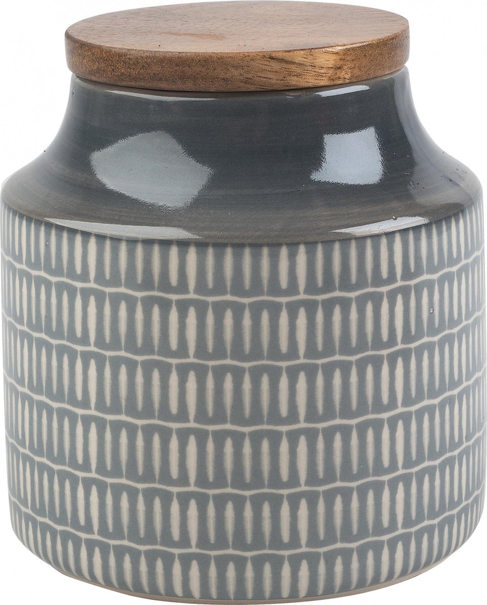 Mikasa Voorraadpot Drift 900 Ml Keramiek Warmgrijs