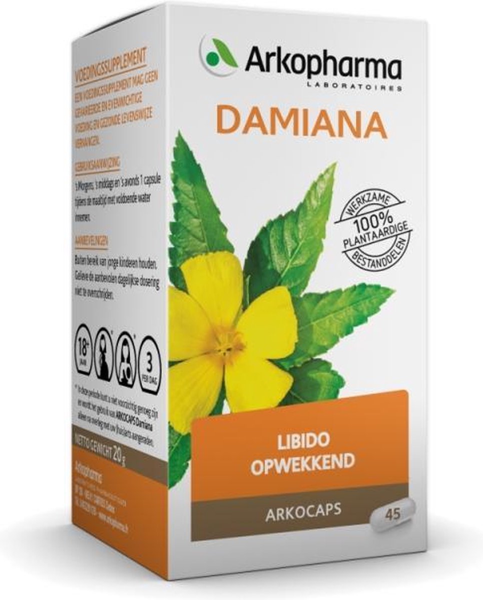 Arkocaps Damiana - 45 Capsules