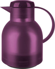 Emsa Samba - Isoleerkan Quick Press - 1 L - Aubergine Transparant
