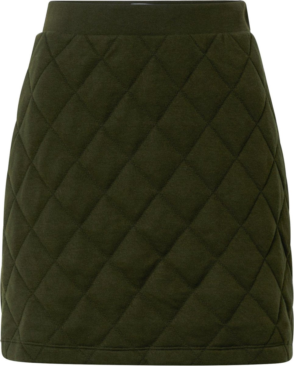 Objmoni L/s Quilted Sweat Skirt 111 23034022 Forest Night