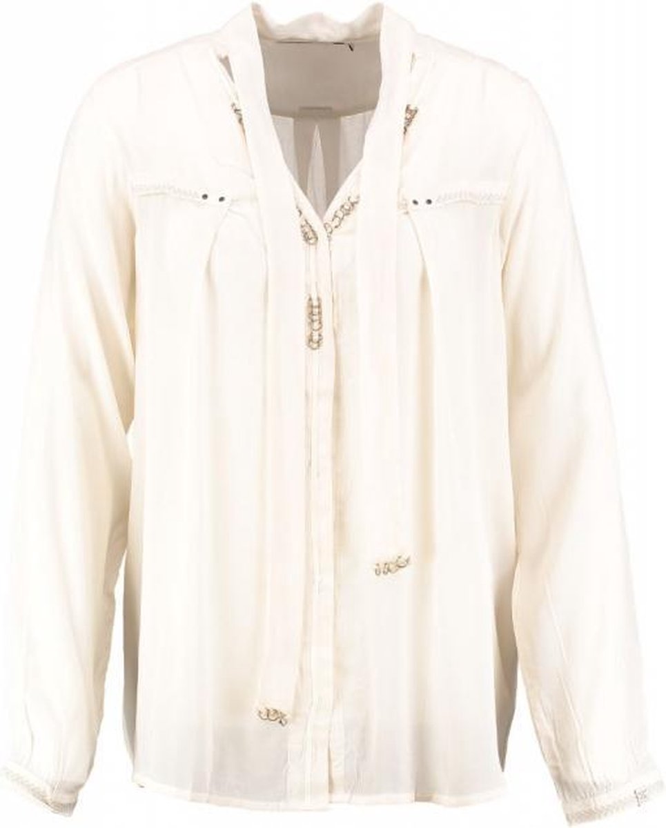 10 feet crème viscose blouse - Maat XS