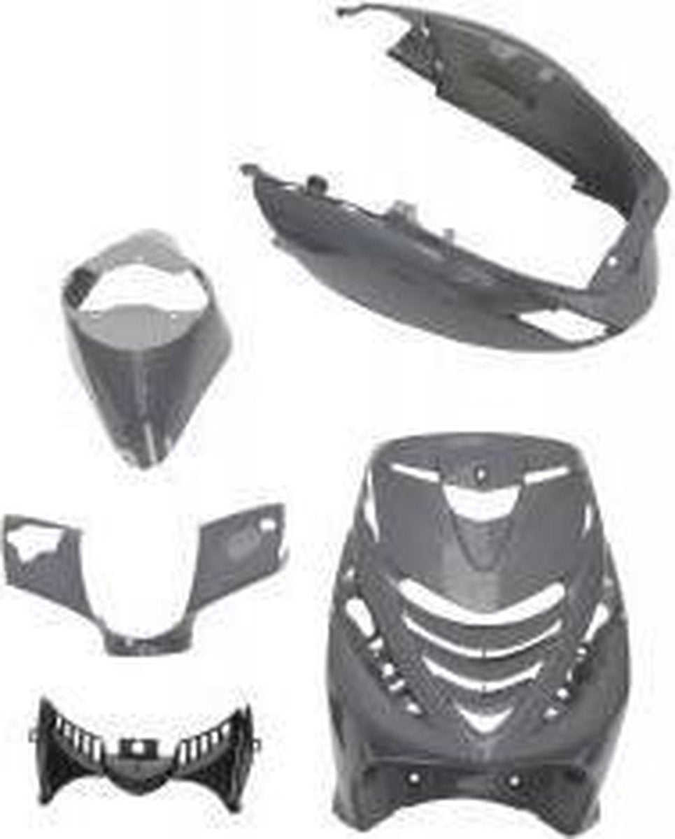 PLAATSET ZIP SP PASSEND OP PIAGGIO ZIP 5 DELIG NARDO GREY