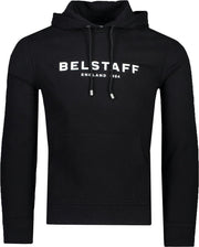 Belstaff Trui Zwart Getailleerd - Maat XL - Heren - Herfst/Winter Collectie - Katoen
