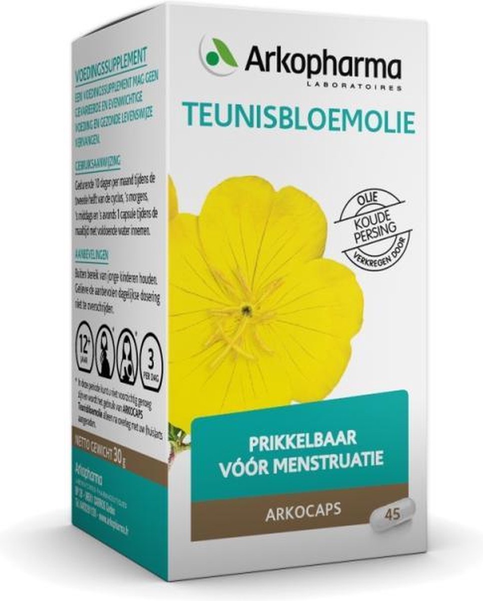 Arkopharma Arkocaps Teunisbloemolie - 45 Capsules - Voedingssupplement