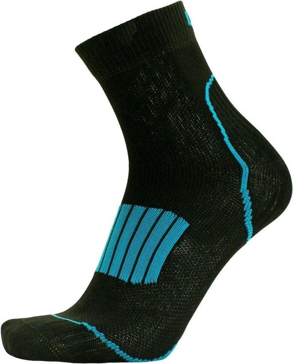 2-Pack UphillSport Front Running L1 Fit 8396-199 - Zwart/Blauw - Unisex - Maat 43-46