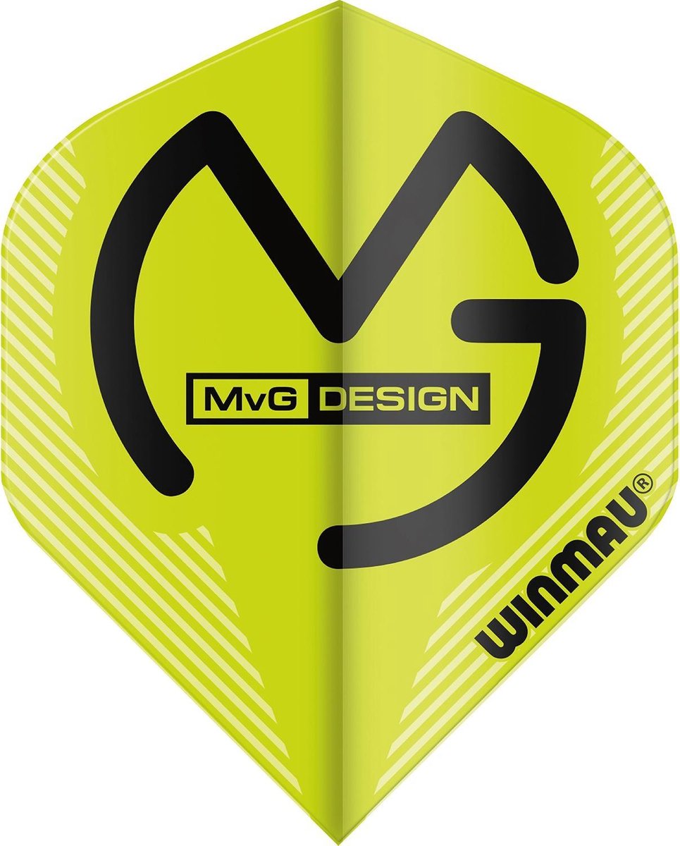 Winmau MvG Mega Standard flight groen