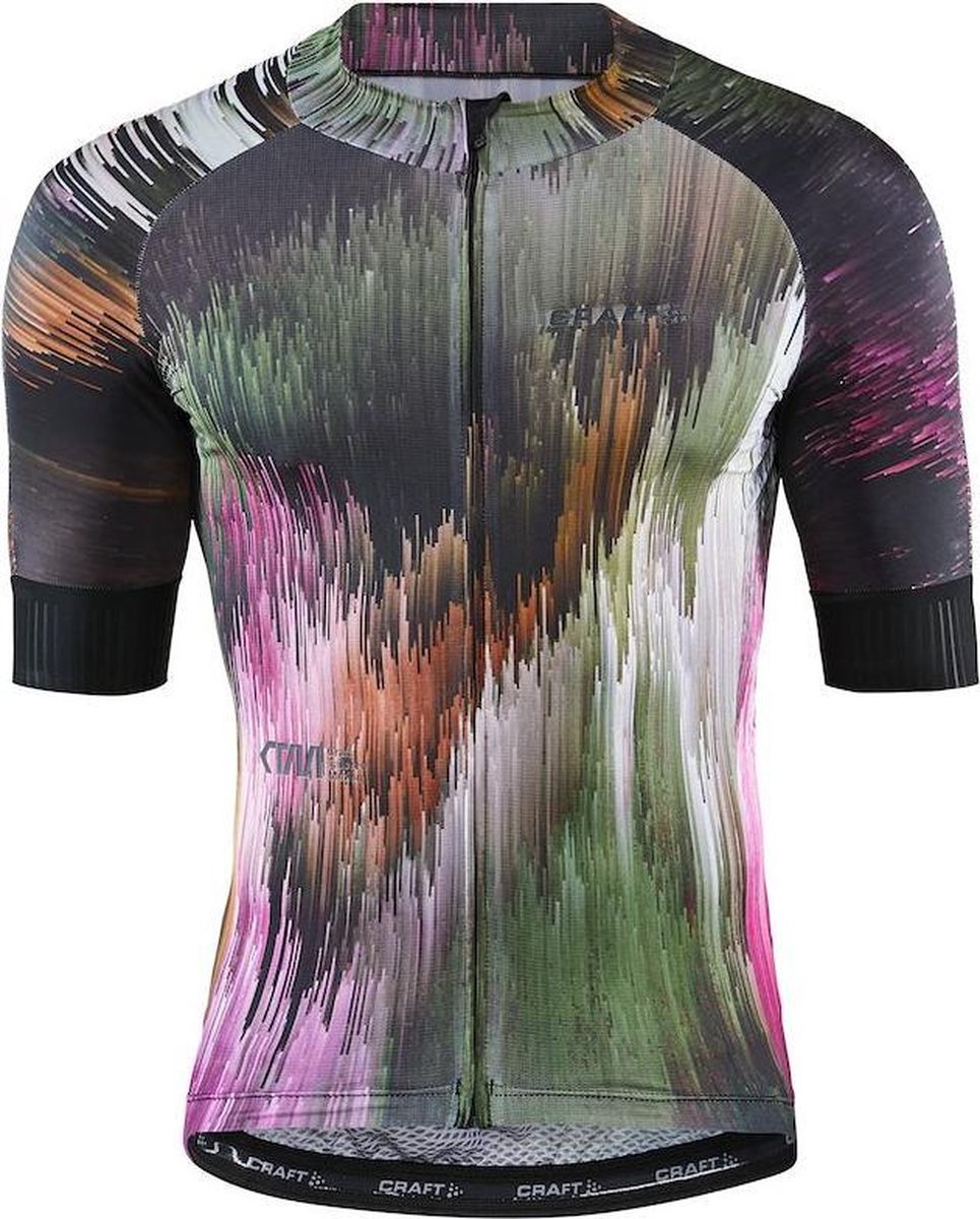 Craft Ctm Aerolight Fietsshirt Heren - Multi/Black - Maat XXL