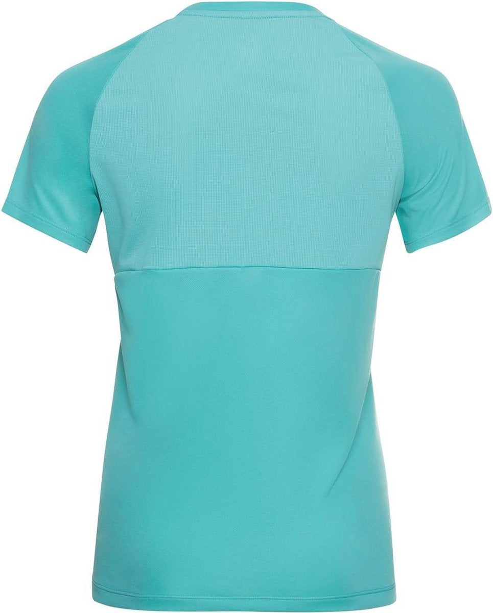 ODLO T-shirt S/S Crew Neck Essential Chill-Te Dames - Jaded - Maat XL