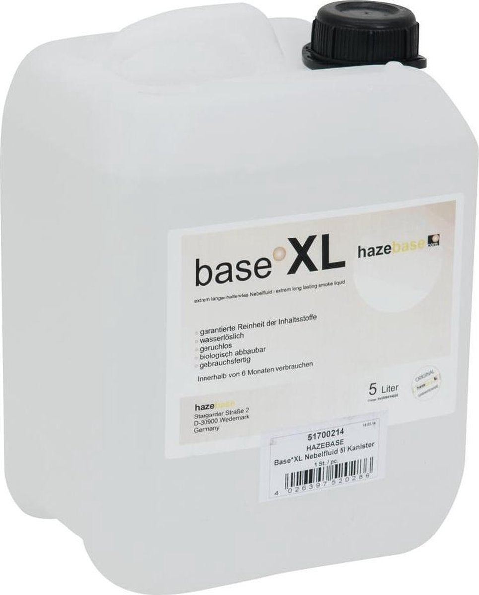 HAZEBASE Base*XL Fog Fluid 5l