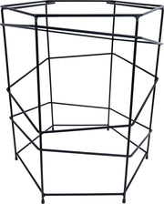 Interzoo Vision Hexo standaard voor Vogelkooi - Zwart - 58x75 cm