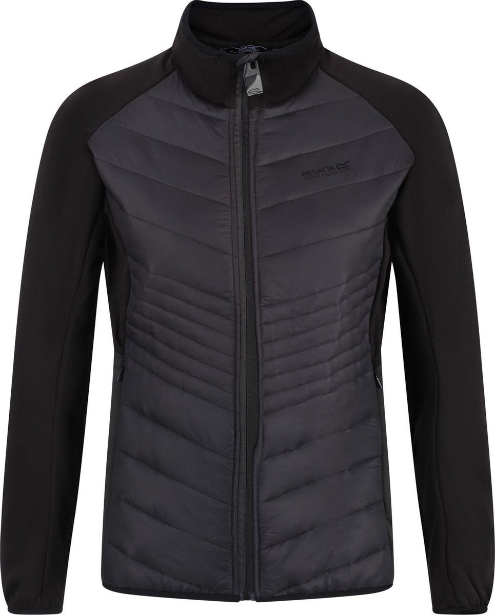 Regatta Outdoorjas Clumber Dames Polyamide Zwart Maat 38