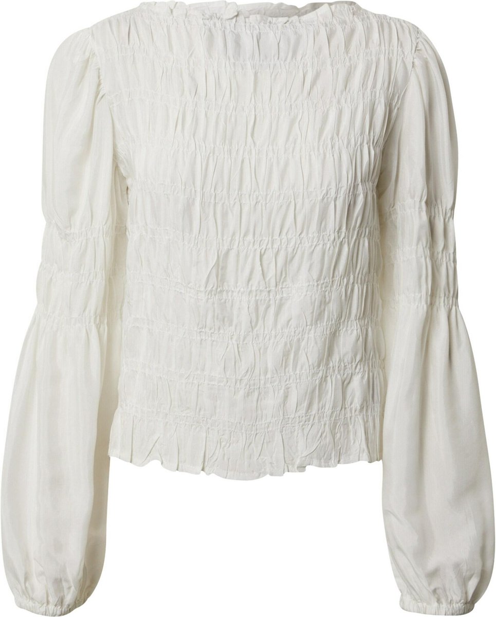 Cream blouse henva Wit-42 (Xl)