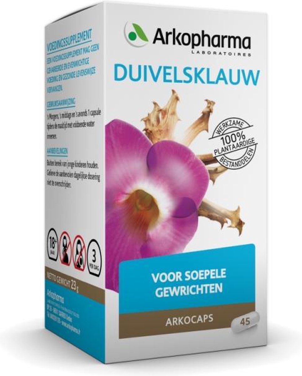 Arkocaps Duivelsklauw - 45 Capsules - Voedingssupplement