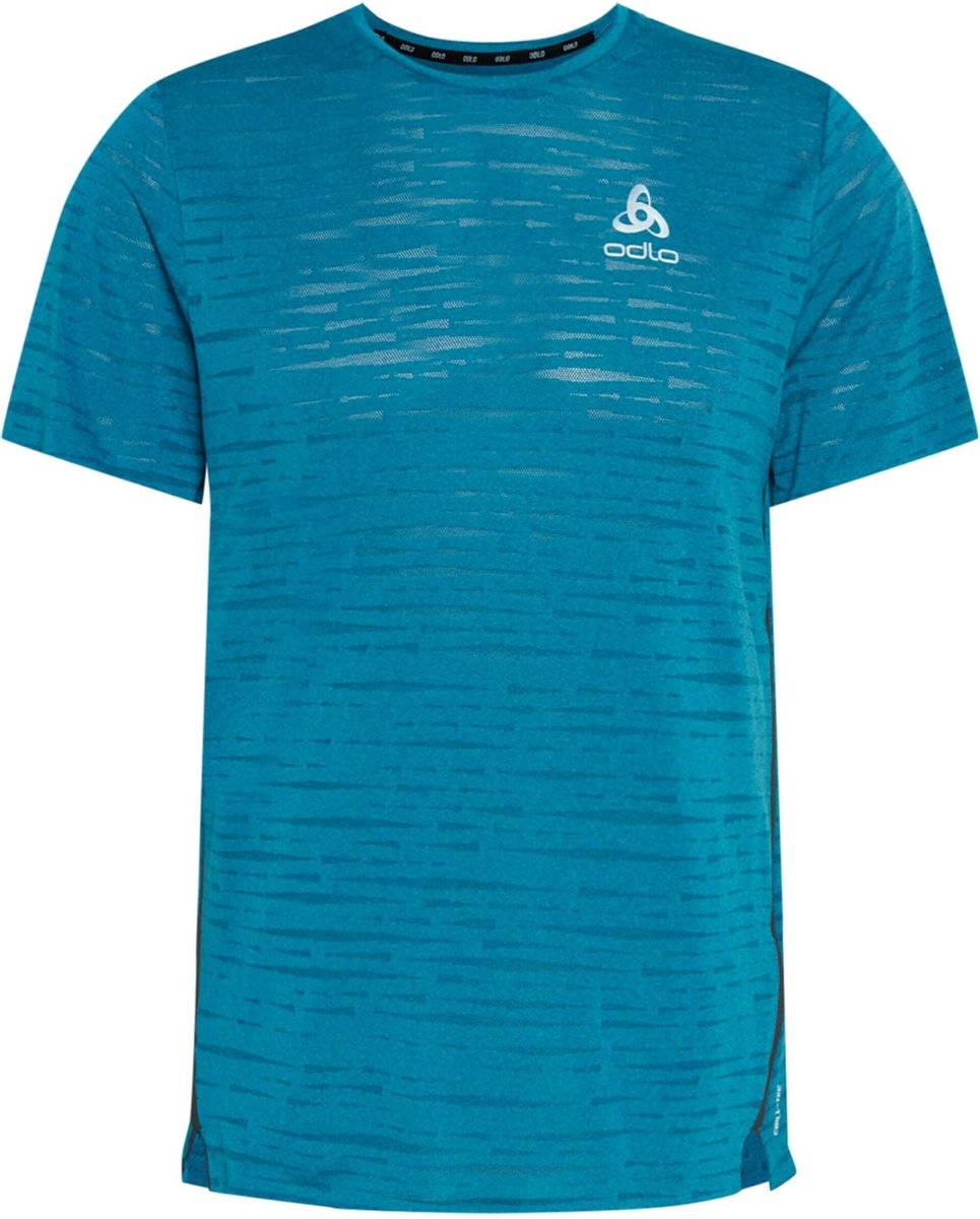 ODLO Zeroweight Crew Neck Shirt Heren - blauw - maat M