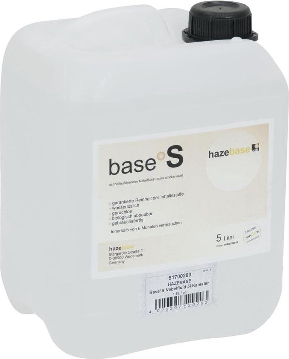 HAZEBASE Base*S Fog Fluid 5l