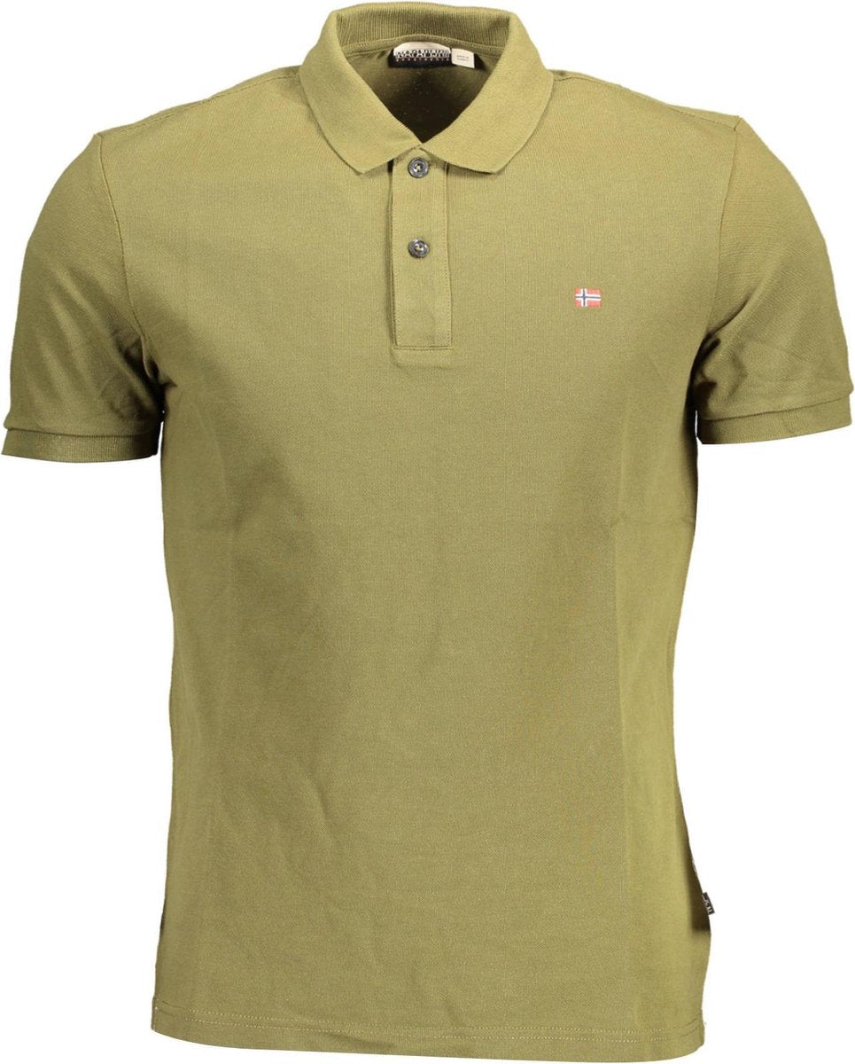 Napapijri Polo Groen 3XL Heren
