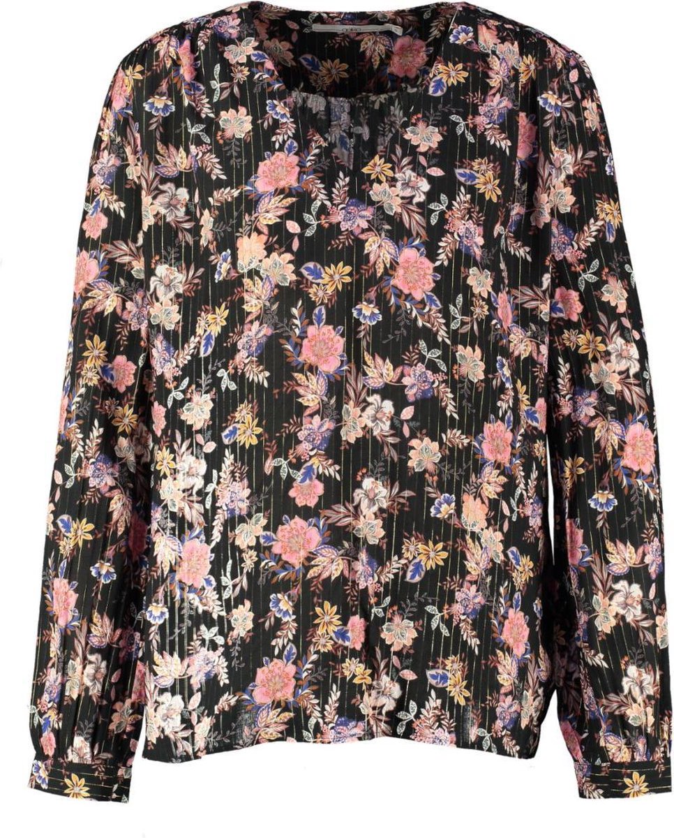 Aaiko soepele relaxed fit tuniek blouse - valt ruim - Maat XS