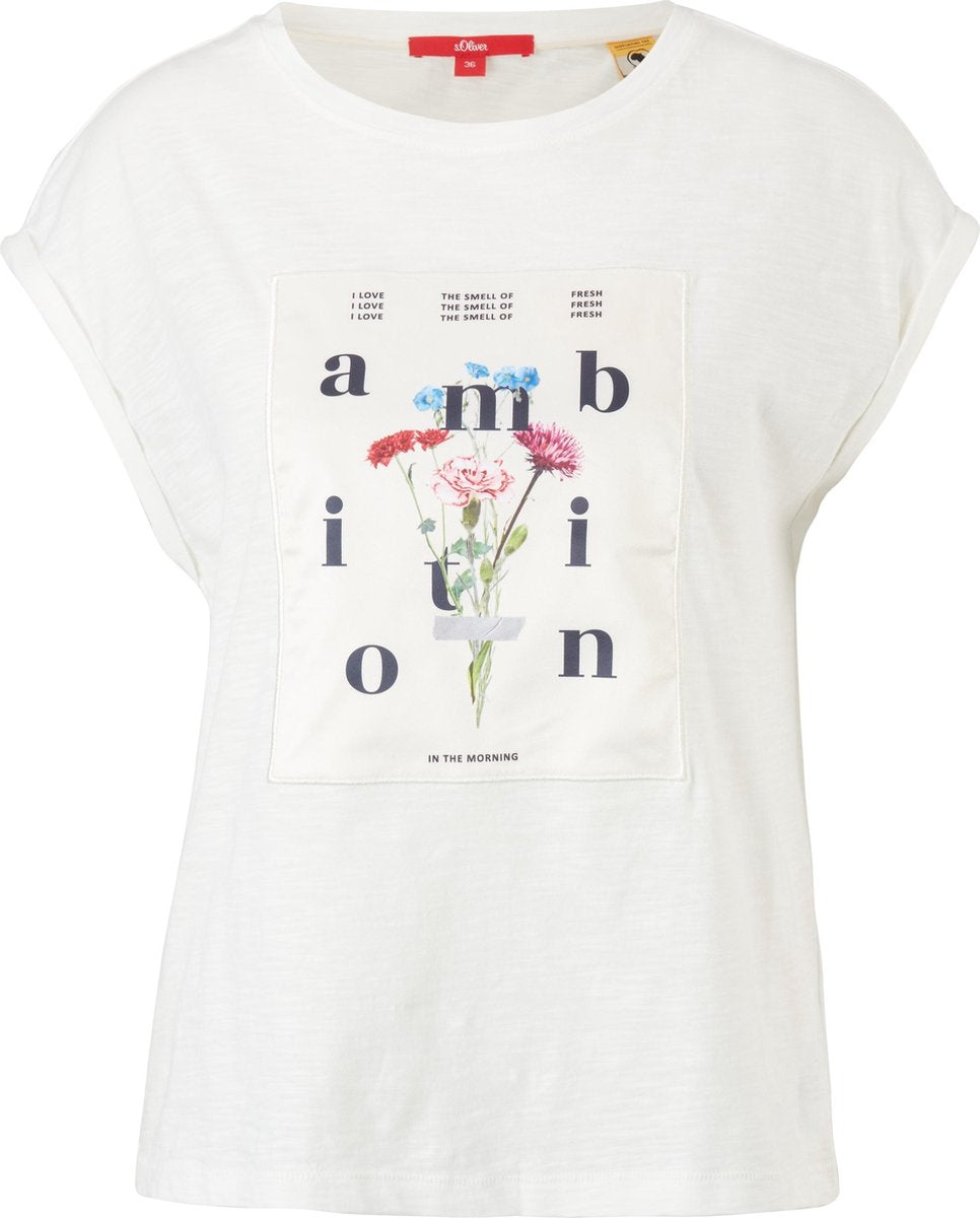 s.Oliver Dames T-shirt - Maat 3XL (46)