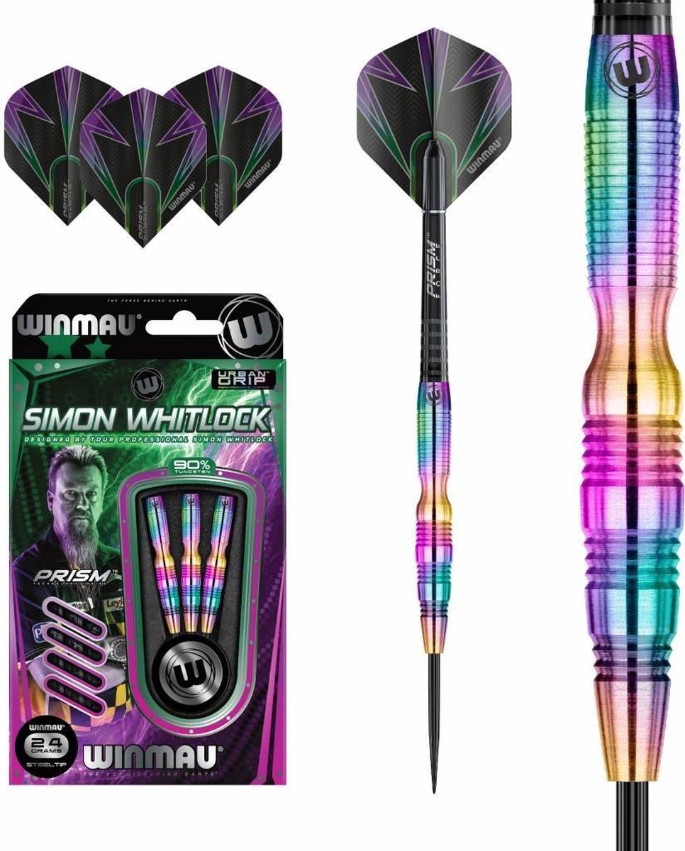 Winmau Simon Whitlock Rainbow 90% - 22 Gram