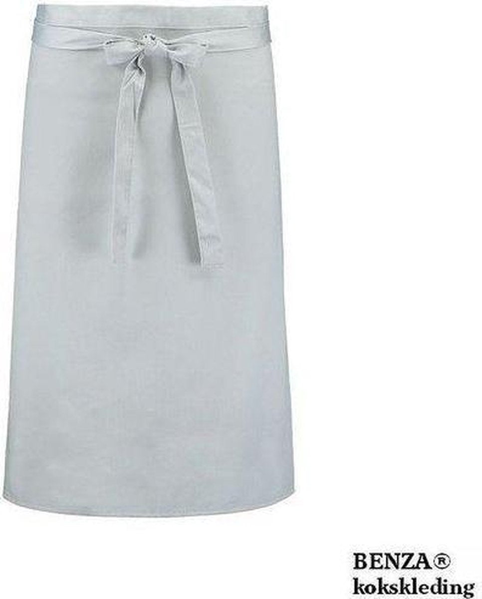 Benza France horeca kokssloof - Lichtgrijs - 96 x 71 cm