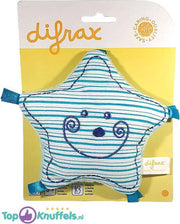 Pluche Knuffel Ster voor Baby (Blauw) 15 cm - extra zacht en lief!
