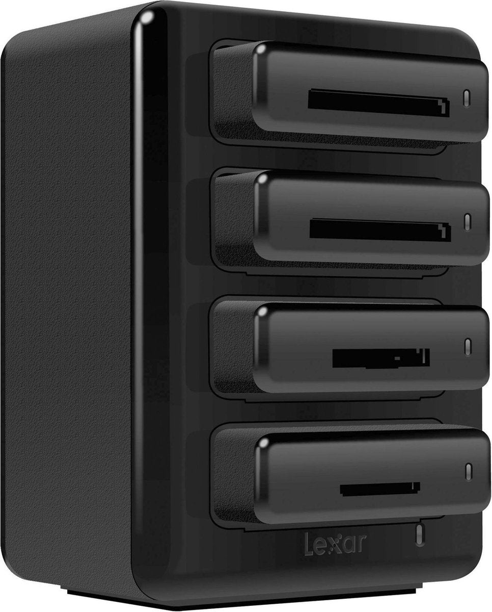 Lexar Professional Workflow Hub HR1 Kaartlezer met USB 3.0 technologie
