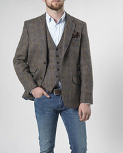 Harris Tweed Enkel rij