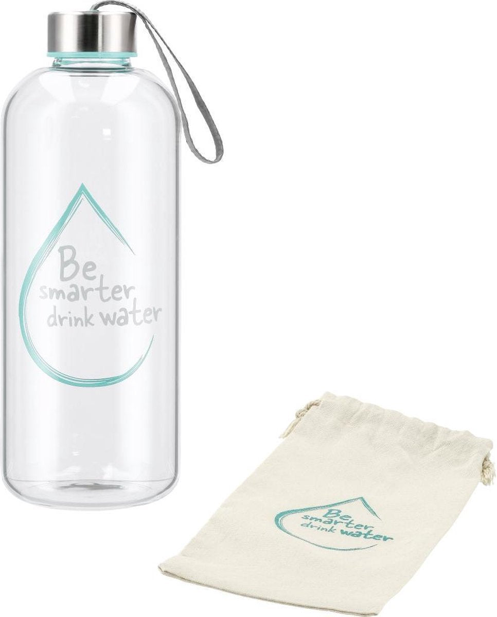 Xavax Glazen drinkfles "Water Power"