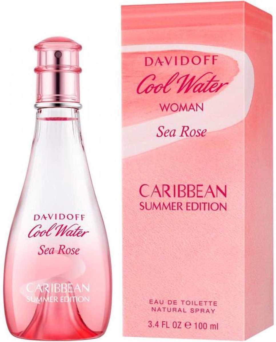 Davidoff Cool Water Woman Sea Rose Caribbean Summer Edition Eau de Toilette 100ml Spray