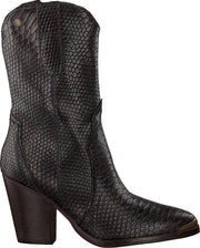 Notre-V 01-423 Enkellaarsjes - Enkelboots - Dames - Bruin - Maat 39