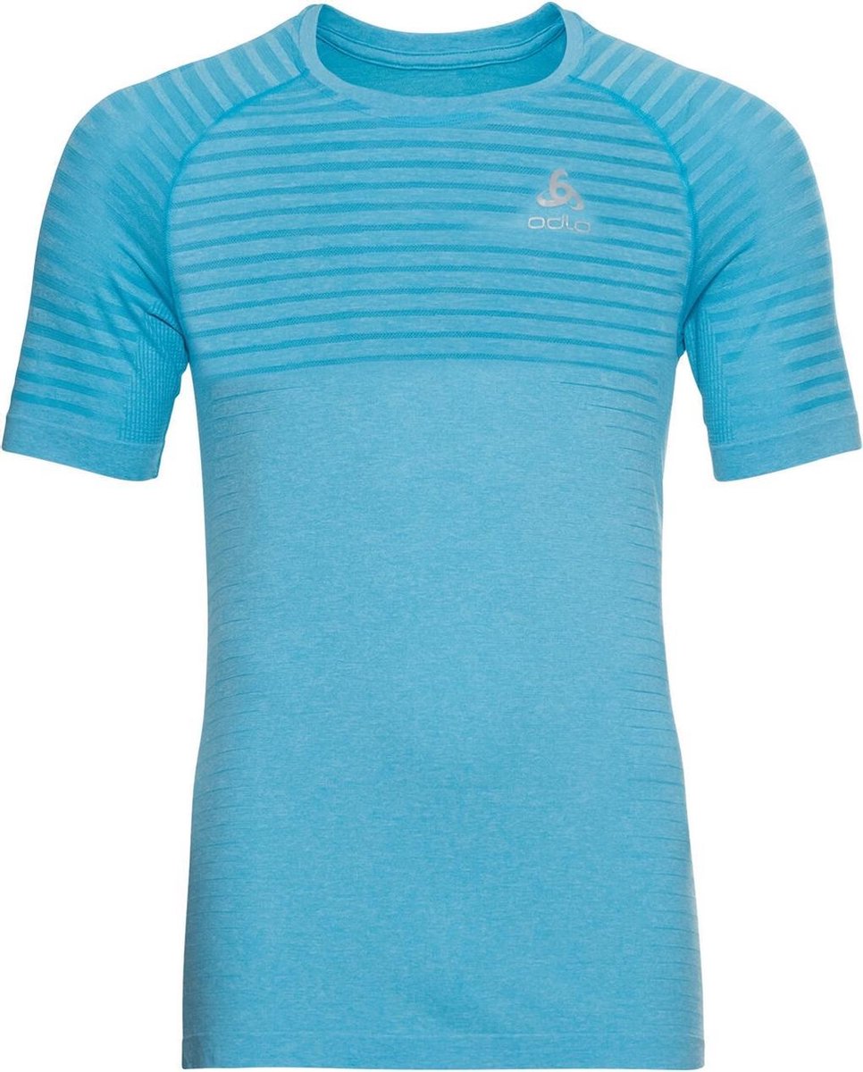 ODLO Essential Seamless Shirt Heren - blauw - maat XL