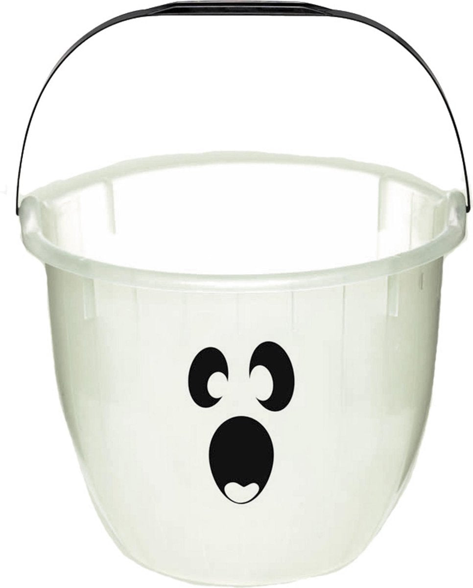 AMSCAN - Fosforescerende spook emmer - Accessoires > Tassen > Handtassen