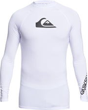 Quicksilver - UV-zwemshirt voor heren - Longsleeve - All Time - Wit - maat M