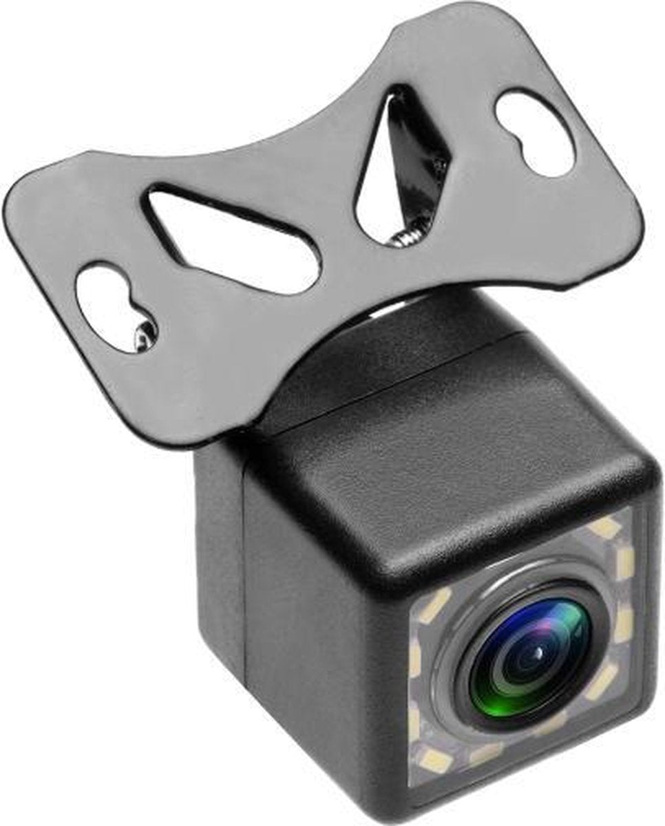 WiseGoods - Achteruitrijcamera - Universele Auto Camera - Nachtzicht - Kentekenplaat - HD Kwaliteit - 8 LED - 12V