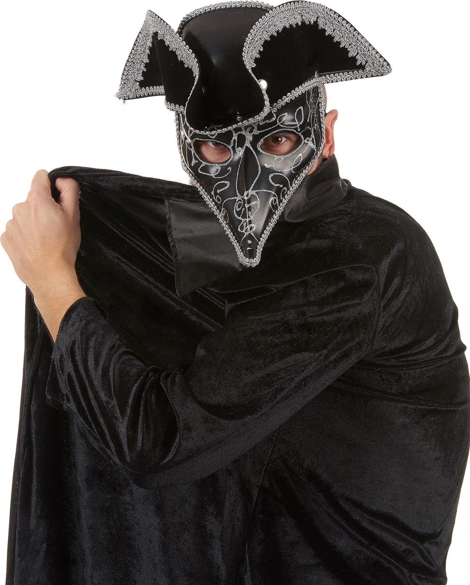 ESPA - Venetiaans masker met driesteek voor volwassenen - Maskers > Half maskers