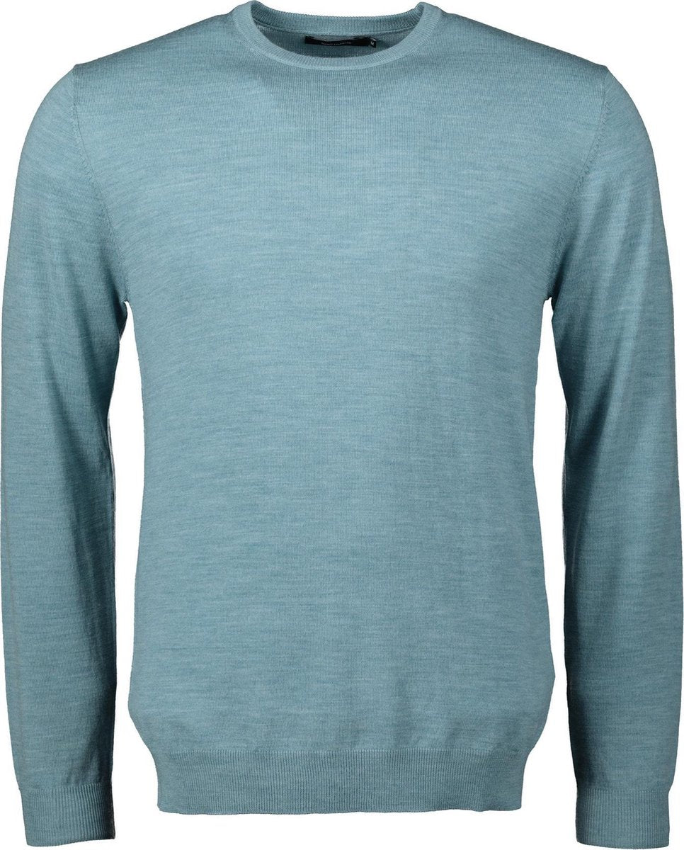 Matinique Pullover - Slim Fit - Blauw Aqua - XXL