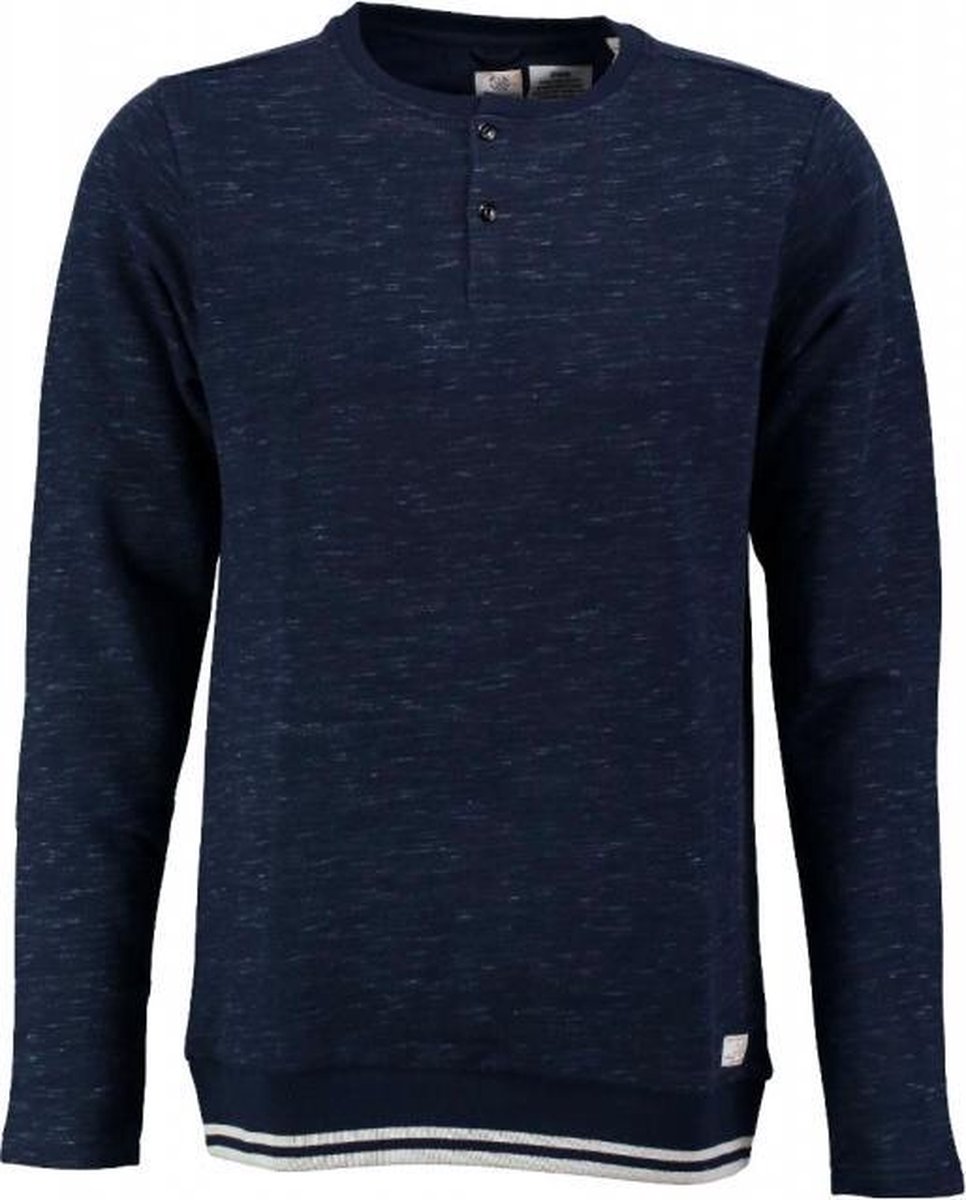 Dstrezzed indigoblauwe granddad sweater - Maat  S
